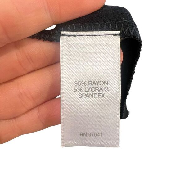 J. Jill black wearever slip dress. Size small - Picture 4 of 8